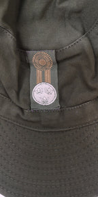 Swedish Army Green M59 Combat Fatigue Baseball Cap Hat with White Officers Badge