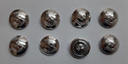 The Royal Yeomanry Button Set No2 Ring Back Silver British Army Insignia O/R