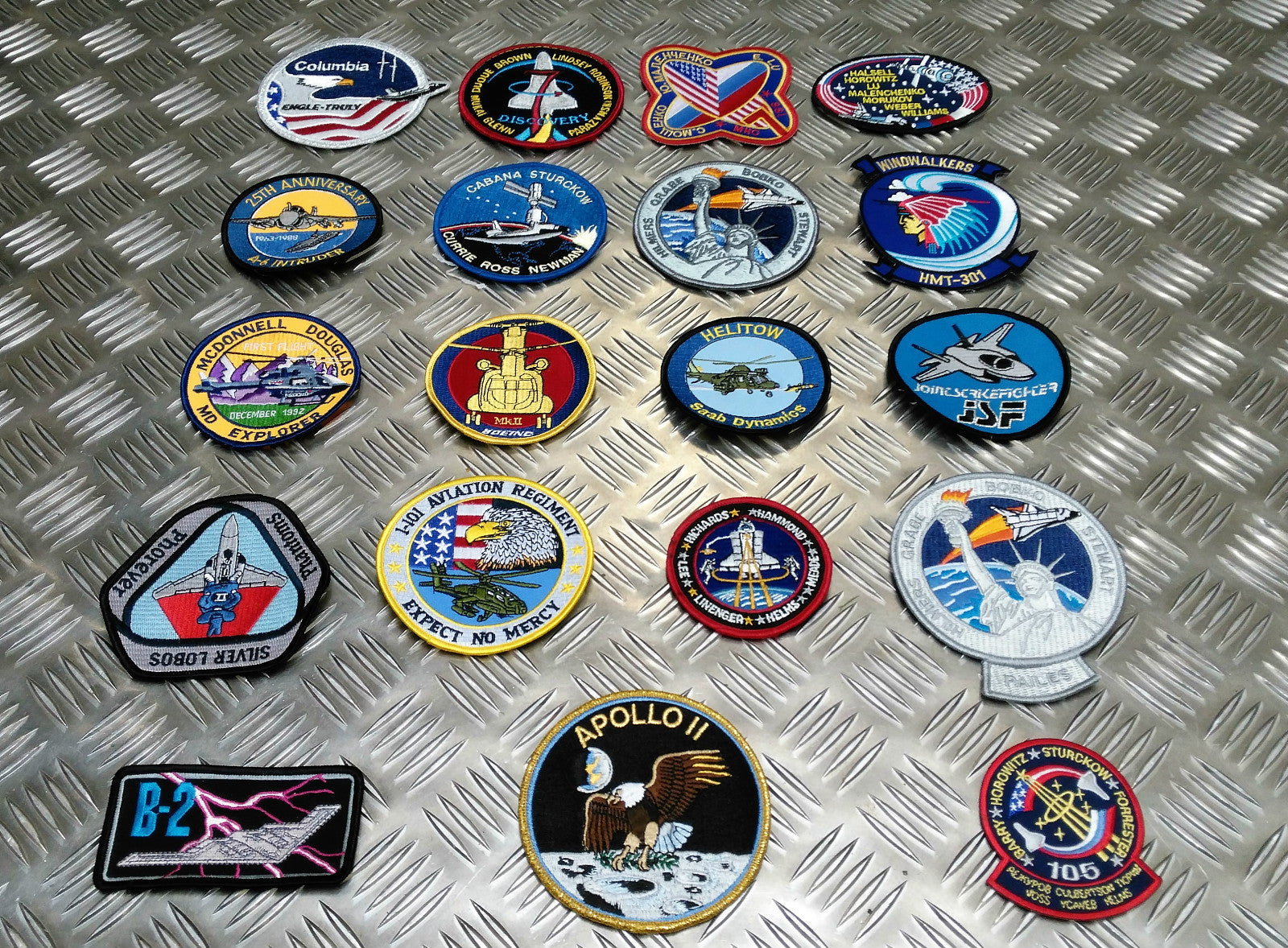 Space Mission / Aviation Patches USA NASA Soviet CCCP - Various