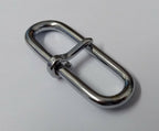 British Made Issue 1 3/4" Parade Chrome Belt Prong Slider X1