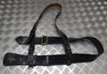 Vintage Sam Browne Leather Belt and Cross Over Strap Hobson London