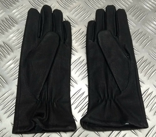 3 Dart Gloves Female Black Leather 3M Thinsulate Soft Lining Medium