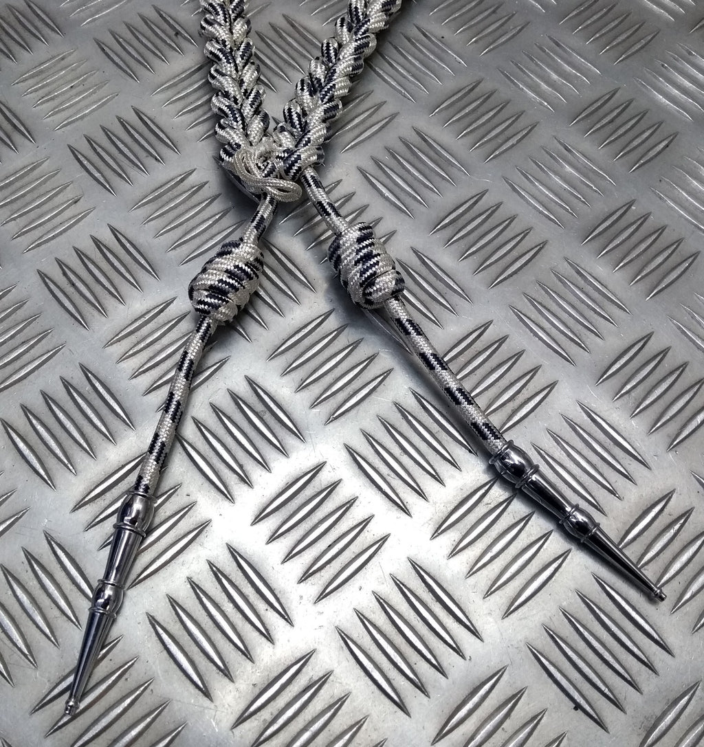 Oman Silver Aiguillette Senior Officer Blue Fleck Ceremonial UK Made