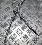 Oman Silver Aiguillette Senior Officer Blue Fleck Ceremonial UK Made