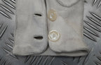 Genuine British Ceremonial Deerskin 3 Dart Leather Gloves Shop Soiled