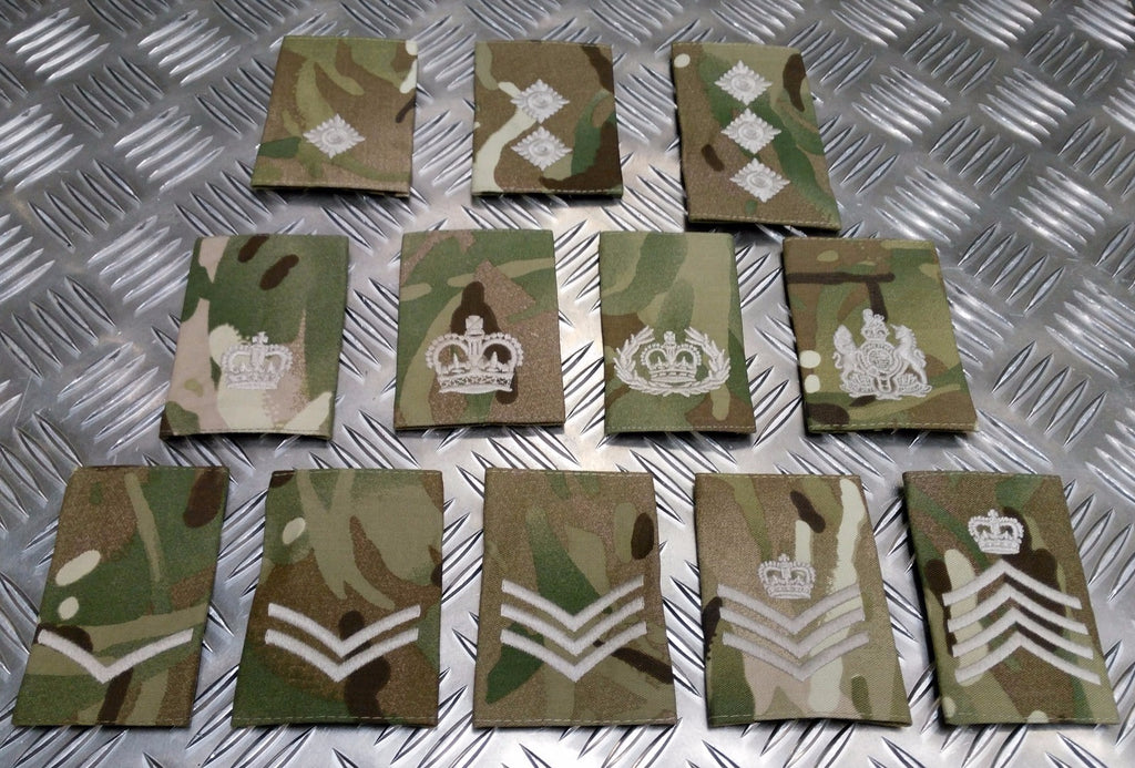 Rank Slide MTP Multi Camo Various Ranks - Used