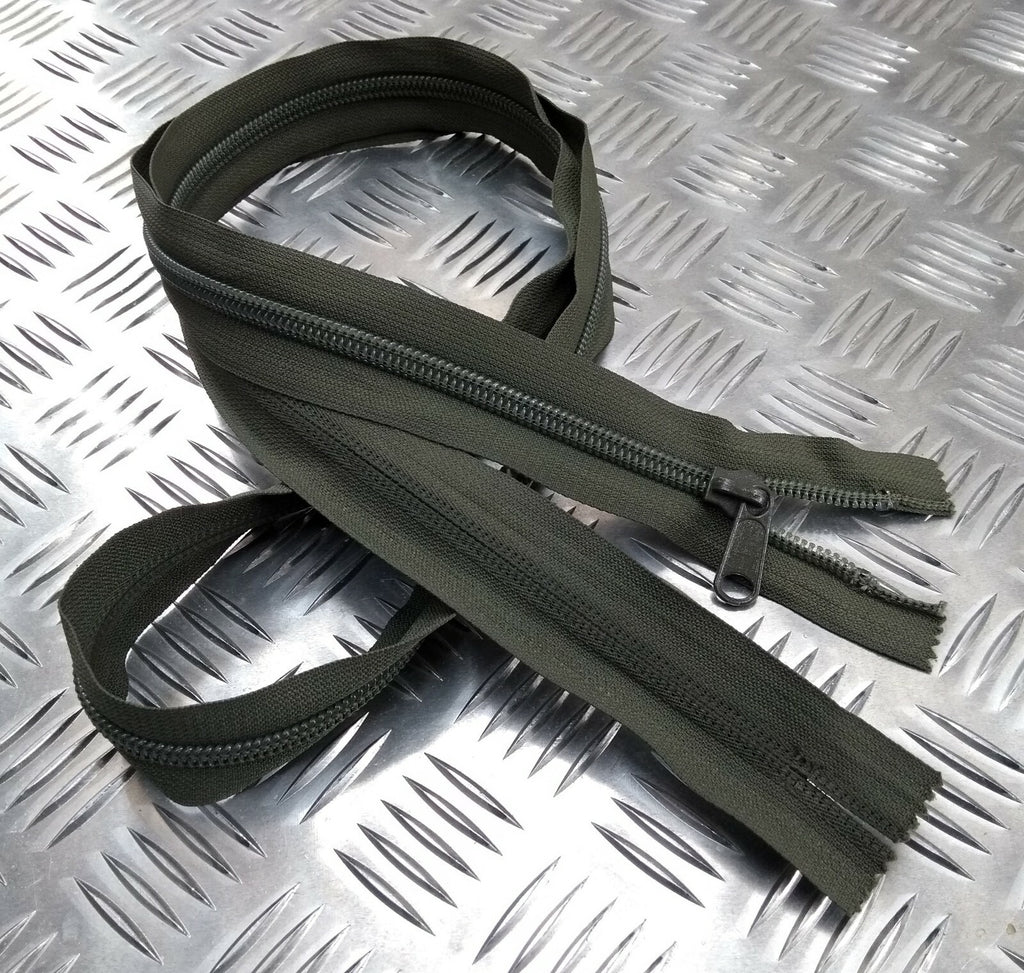 154cm Closed End Green Heavy Duty Zip Zipper