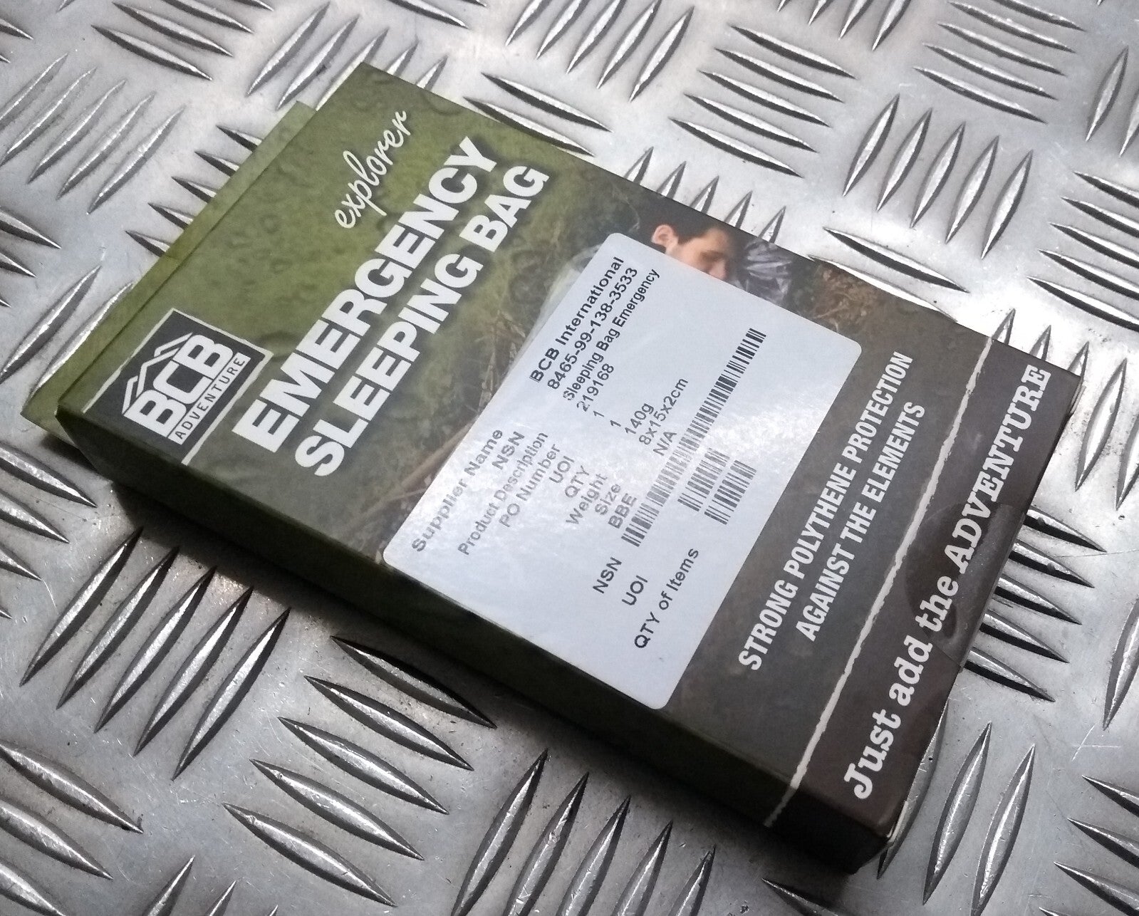 Emergency Sleeping BCB Army NSN Vacuum Sealed 140G Size 210 x 90cm NEW