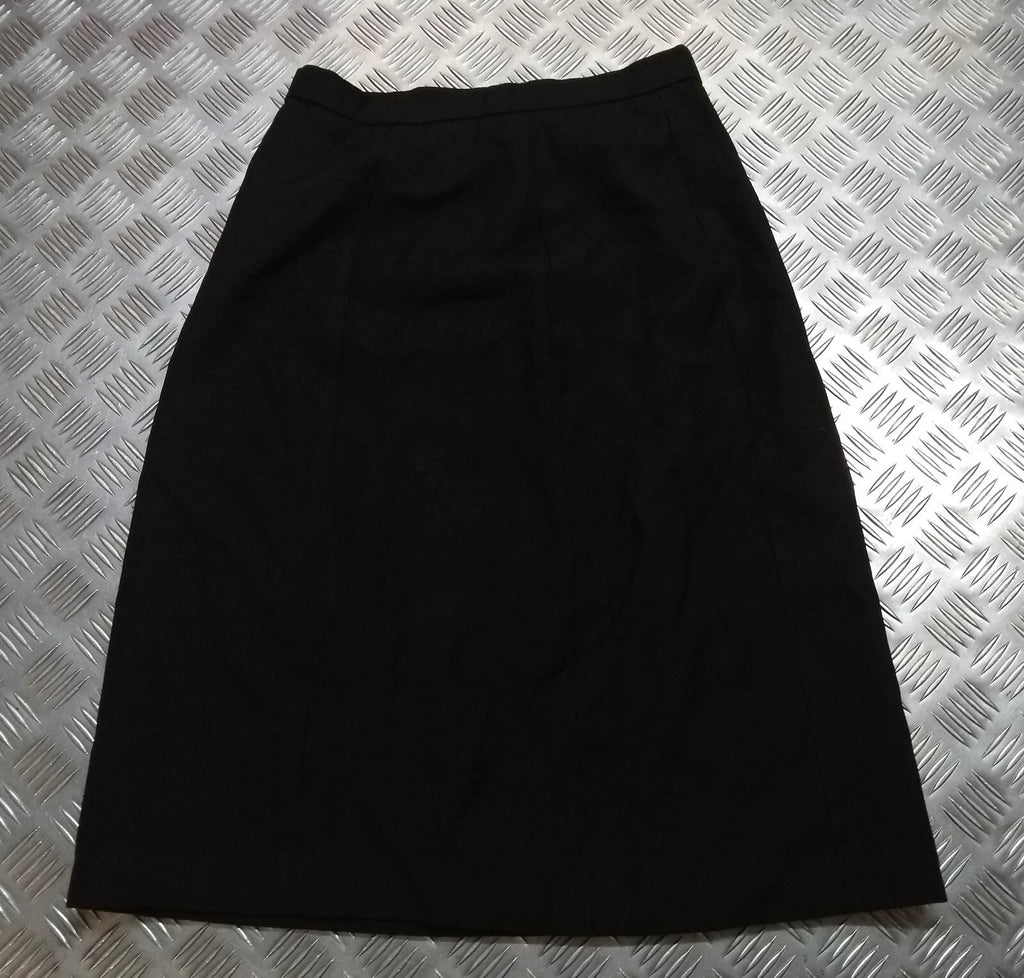 WRNS Skirt Diagonal Serge British Navy Dress Womans RN Royal Naval Waist 68cm