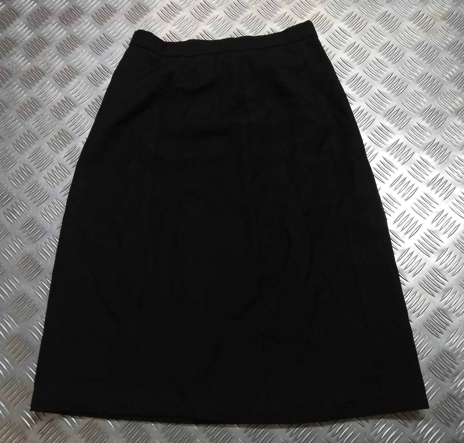WRNS Skirt Diagonal Serge British Navy Dress Womans RN Royal Naval Waist 68cm