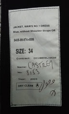 British Army RG Jacket No1 Dress Warrant WO Royal Gibraltar Reg Large