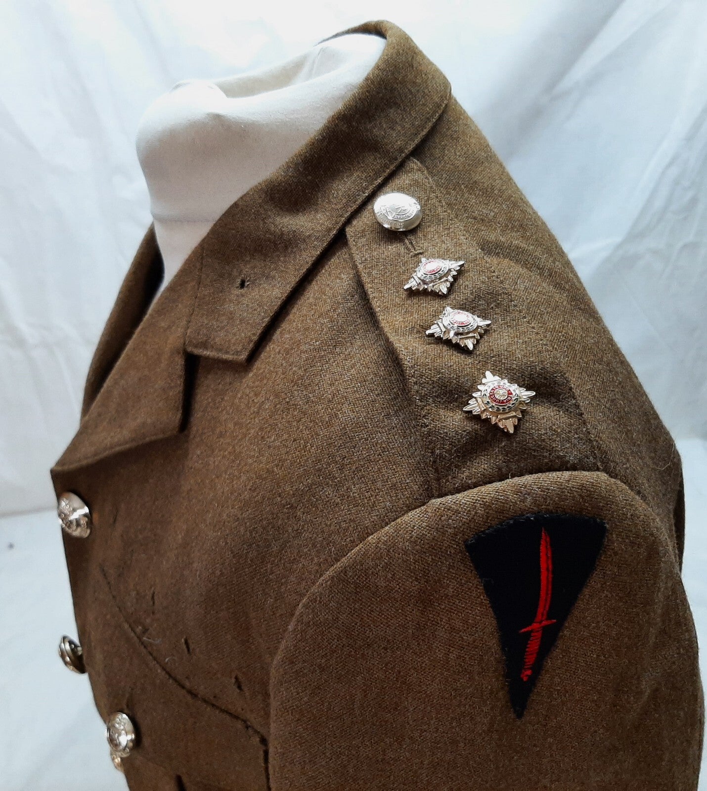 British Army Captains Jacket Royal Engineers Ofc No2 FAD 182/100cm