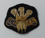 Genuine British Army Mess Dress Wire Braided Prince of Wales Feathers