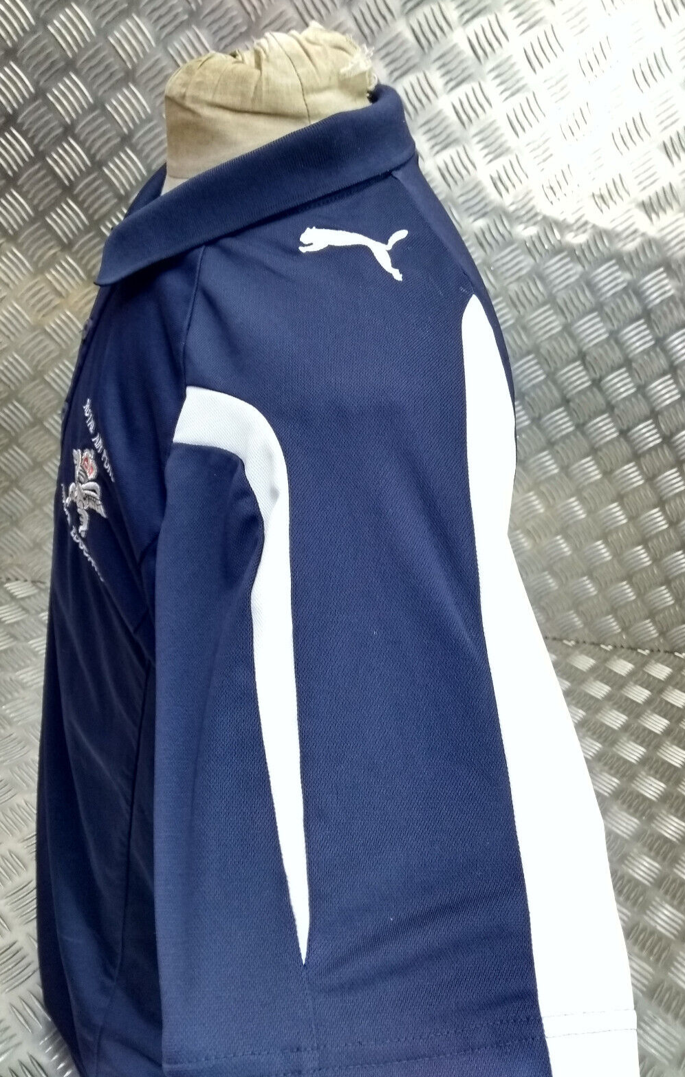 PUMA PowerCat 5.10 Polo Shirt with RAF Royal Air Force Physical Education Logo