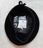 Wool Beret British Army RTR Tank Regiments Pattern Leather Rim Black Colour 58cm
