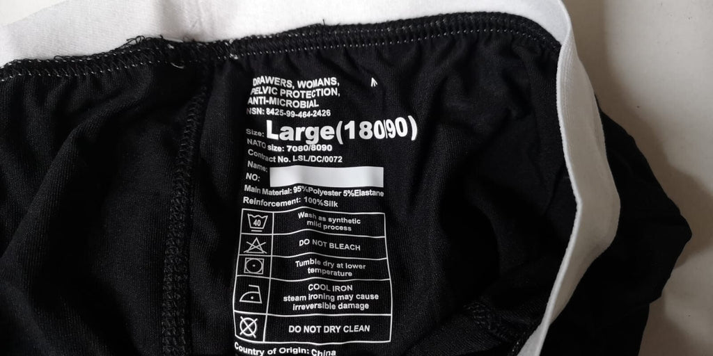 Womans Pelvic Protective Anti-Microbial Underwear British Army - All Sizes NEW