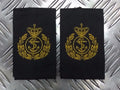 Naval CPO Epaulettes RN Type Shirt Sliders Chief Petty OFC -- 1 Pair