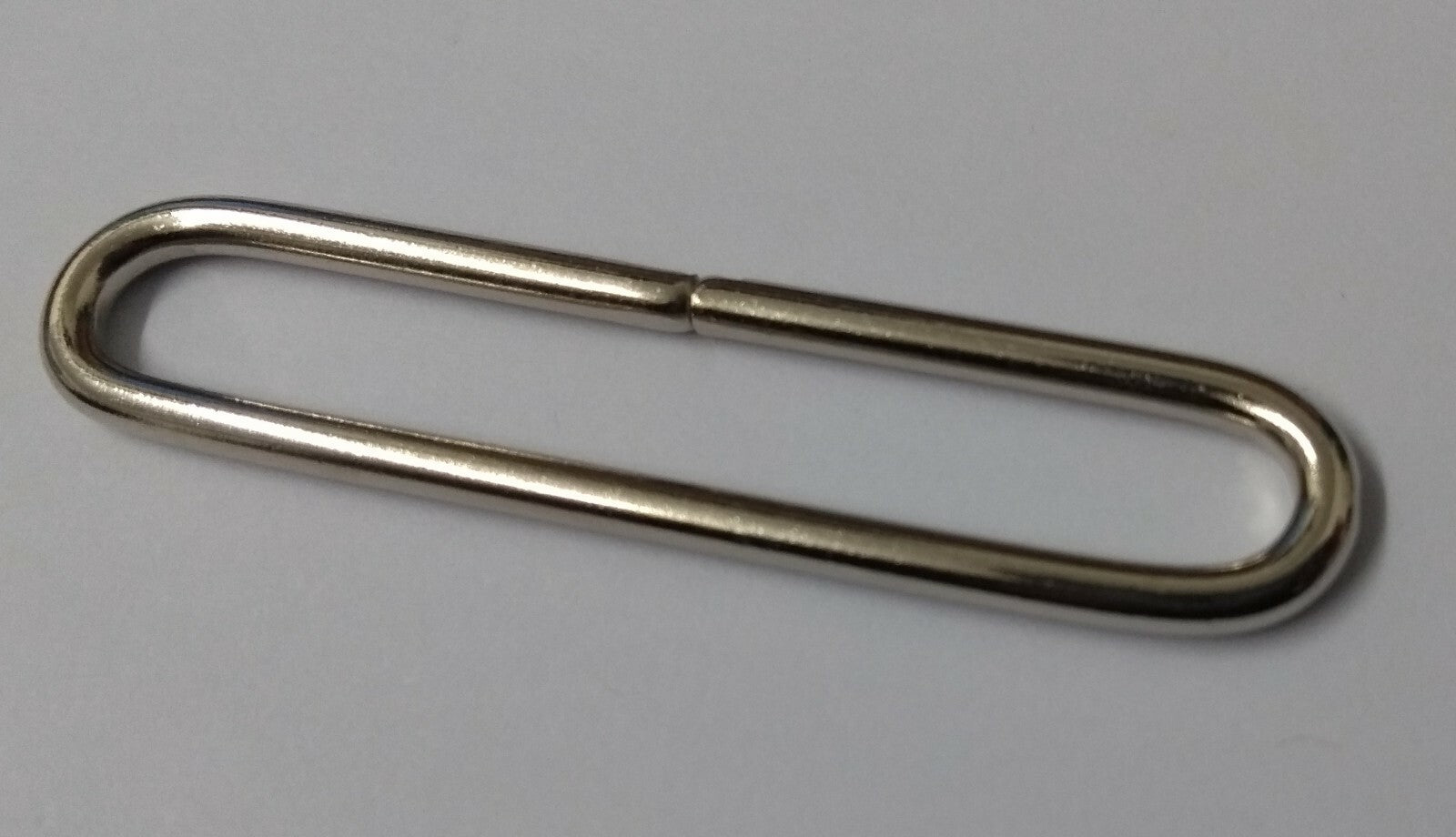 Mil-Spec 2" Nickel Plated Belt Loop Seam Over Adjuster Non Locking 1 Pair - NEW