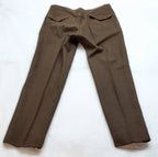 No2 Officer's Trousers British Army Peak Straight Backed Uniform Dress W34"