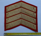 4 Bar Chevrons Extra Large Tunic Rank Chevs British Army Pattern Guards Insignia