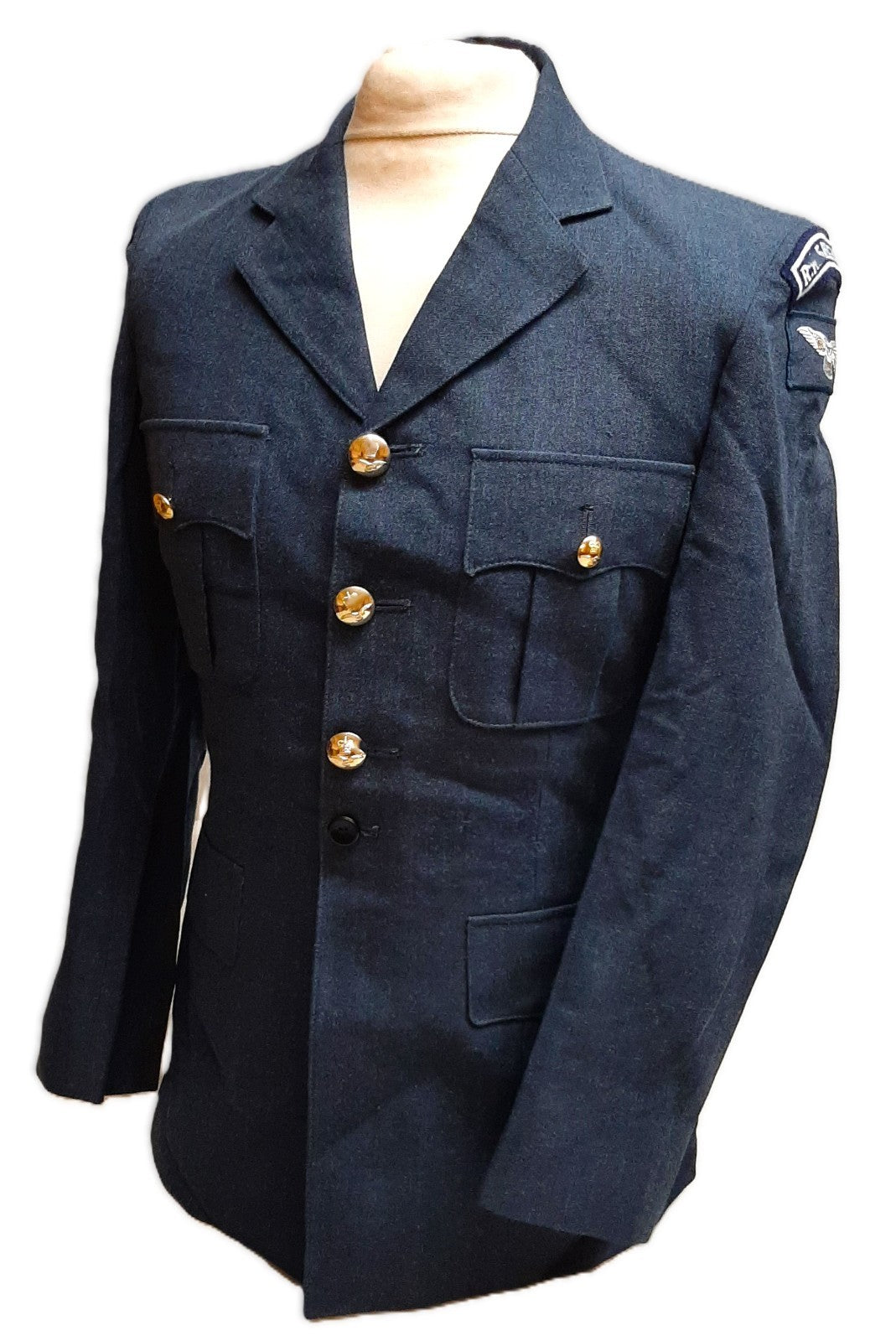 RAF No1 Royal Air Force Jacket Blue Grey Colour QCs Pattern