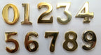Snap pin Shoulder Numerals Numbers 0- 9 NEW