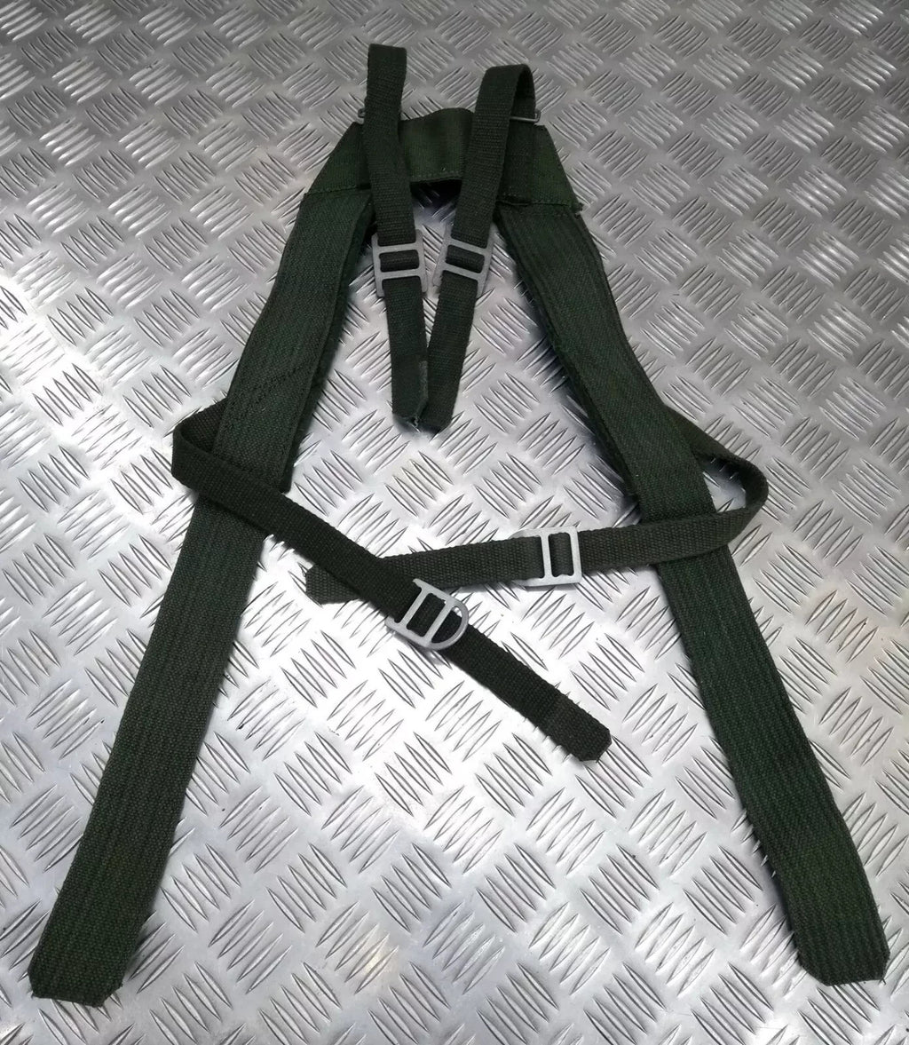 M39 Belt Utility Pouches & Harness WW2 Pattern Heavy Canvas Vintage Army Webbing