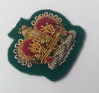 Genuine Vintage British Braided QC S SGT Crown on Green Felt