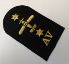 Genuine British Royal Navy AV Leading Rate Avionics Qualification Badge