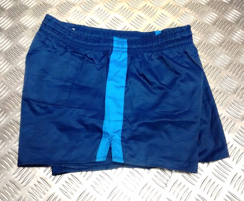 German Issue Retro PT Physical Training Shorts with worn-out elastic
