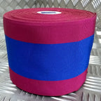 Vintage 10cm / 4" Wide Striped Grosgrain Ribbon Made by Toye, Kenning & Spencer