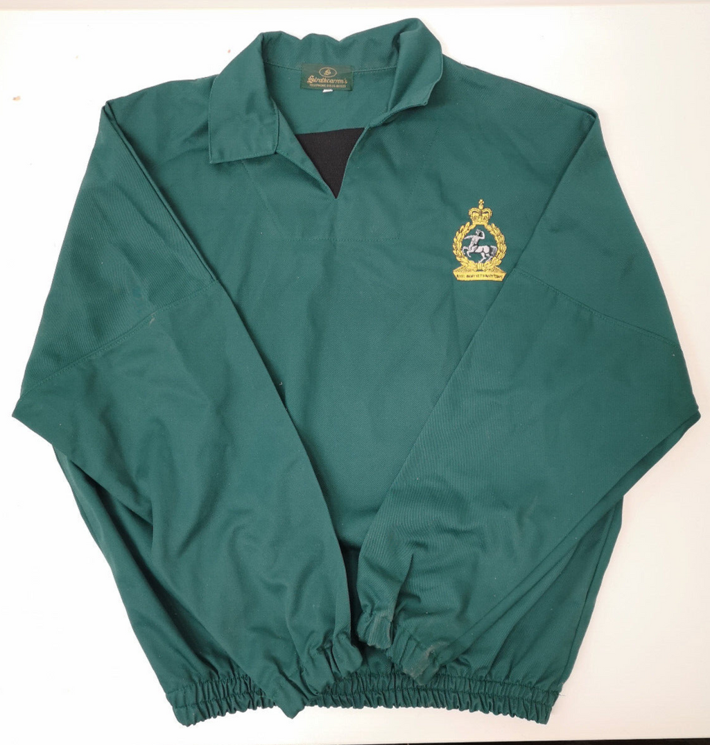 Royal Army Veterinary Corps RAVC Green Cotton Poly Jacket by Strathcarron