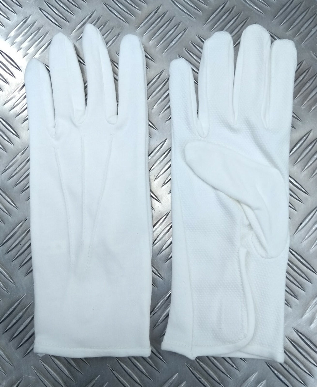 Genuine Issue 3 Dart White Parade Ceremonial Dimple Grip Gloves WD4