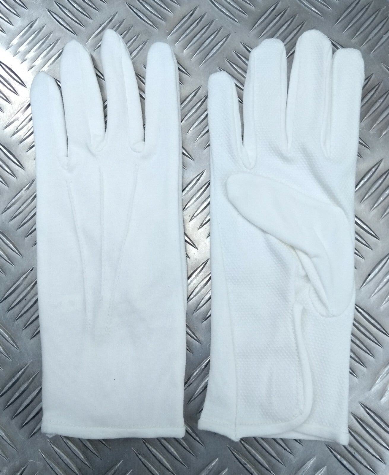 Genuine Issue 3 Dart White Parade Ceremonial Dimple Grip Gloves WD4