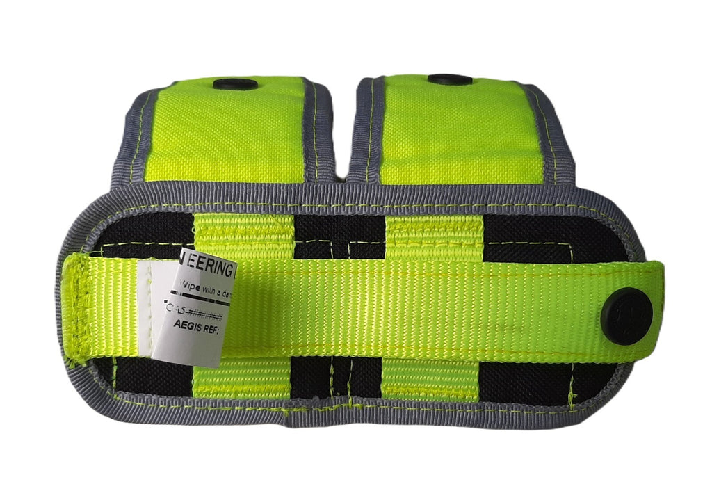 Cartridge Head Holder "Aegis" / "Safariland" Hi Viz Small Double Molle Pouch