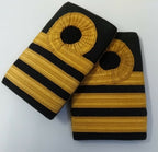 Commander Gold Lace Rank Slides Genuine British Royal Navy Issue ASPS451