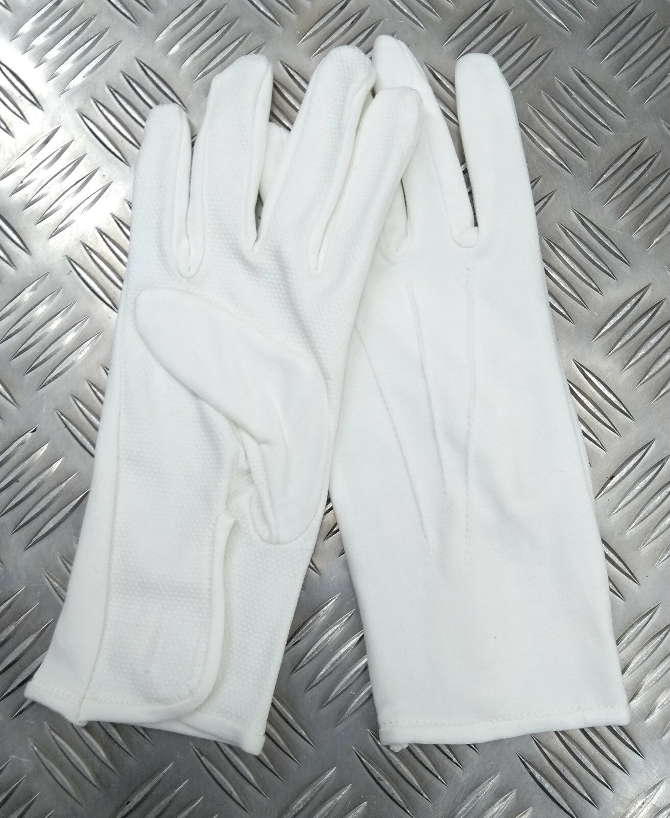 Genuine Issue 3 Dart White Parade Ceremonial Dimple Grip Gloves WD4