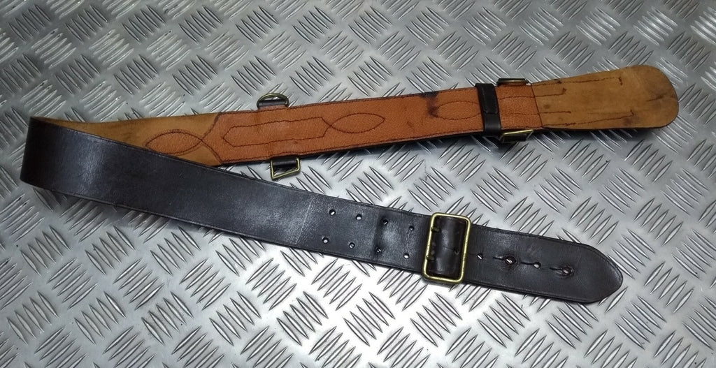 Sam Browne Belt Old Pattern British Made Issue No Shoulder Strap