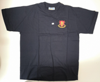British Army Dark Blue T-shirt with Training Regiment Chest Insignia Blue Max Champion