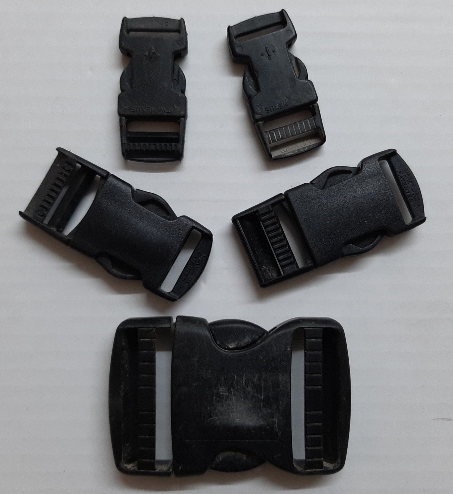 Webbing Q/R Buckle British Army Soldier 95/2000+ Quick Release Fasteners X 5