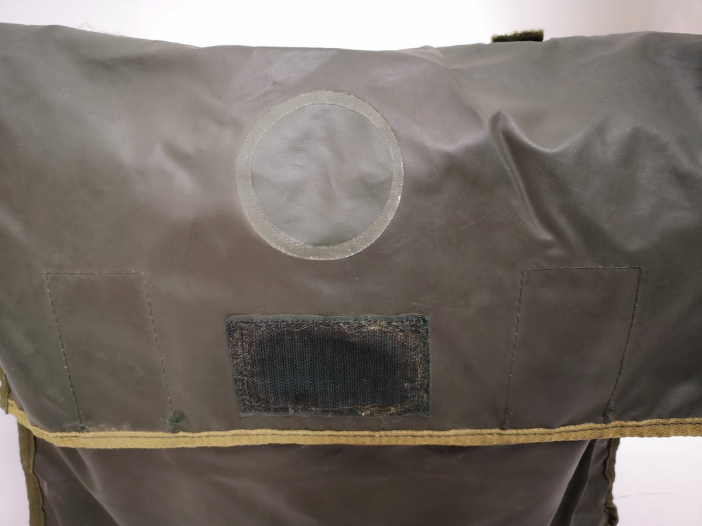 Swedish Army Rubberized Vinyl Waterproof Side Shoulder Messenger Bag