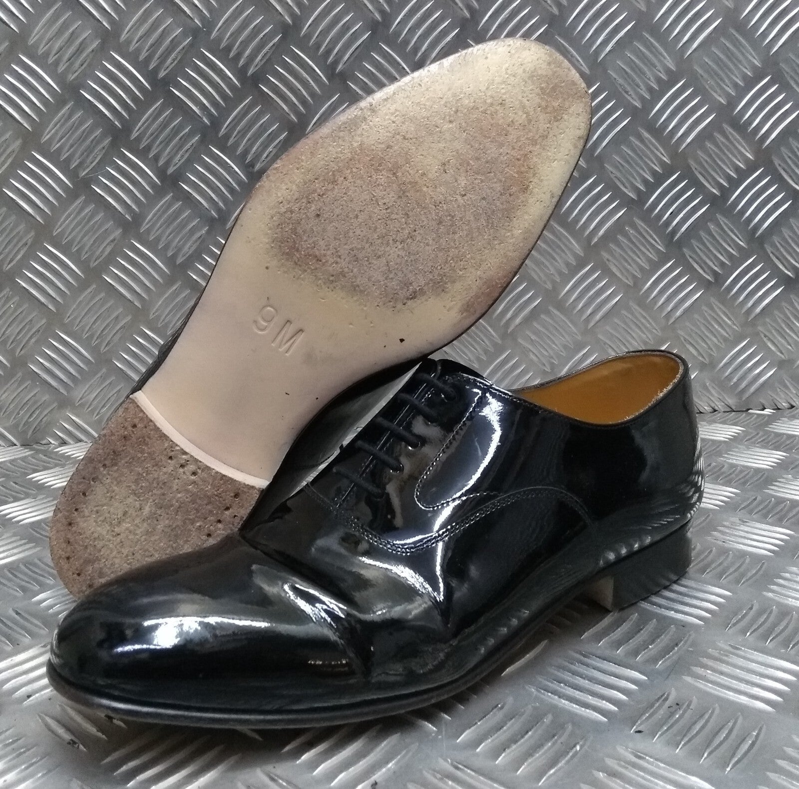 Patent Leather Shoes British Service Dress All Sizes