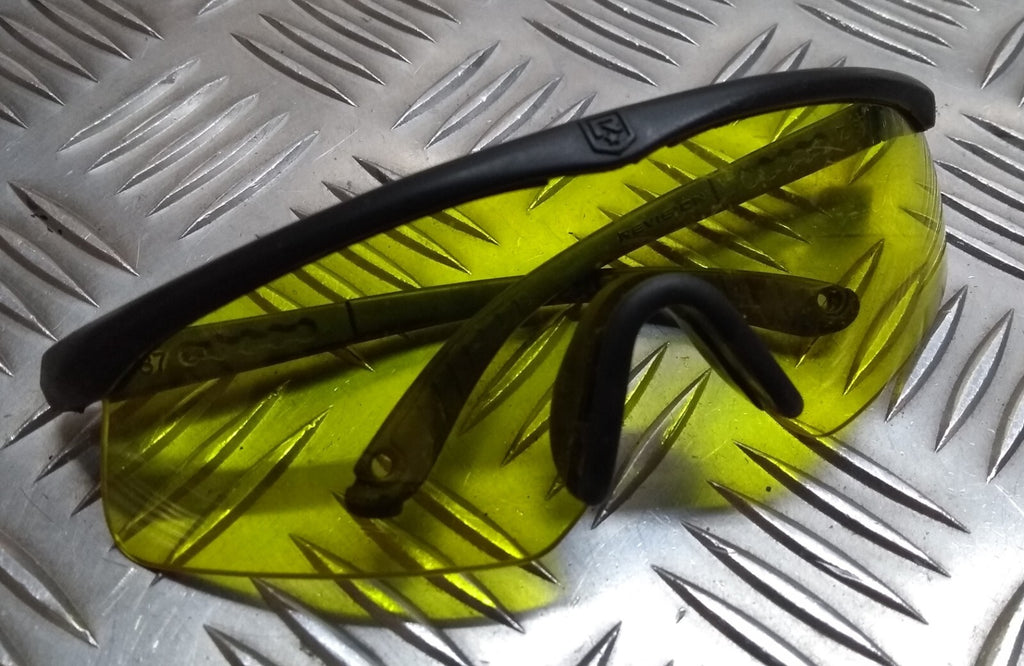 Army Ballistic Glasses Revision Version 3 Hi Contrast Yellow Lens & Soft Case