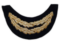 Gold Wire Oak Leaf Sprig British Senior Officers Scrambled Egg Peak Hat Garnish