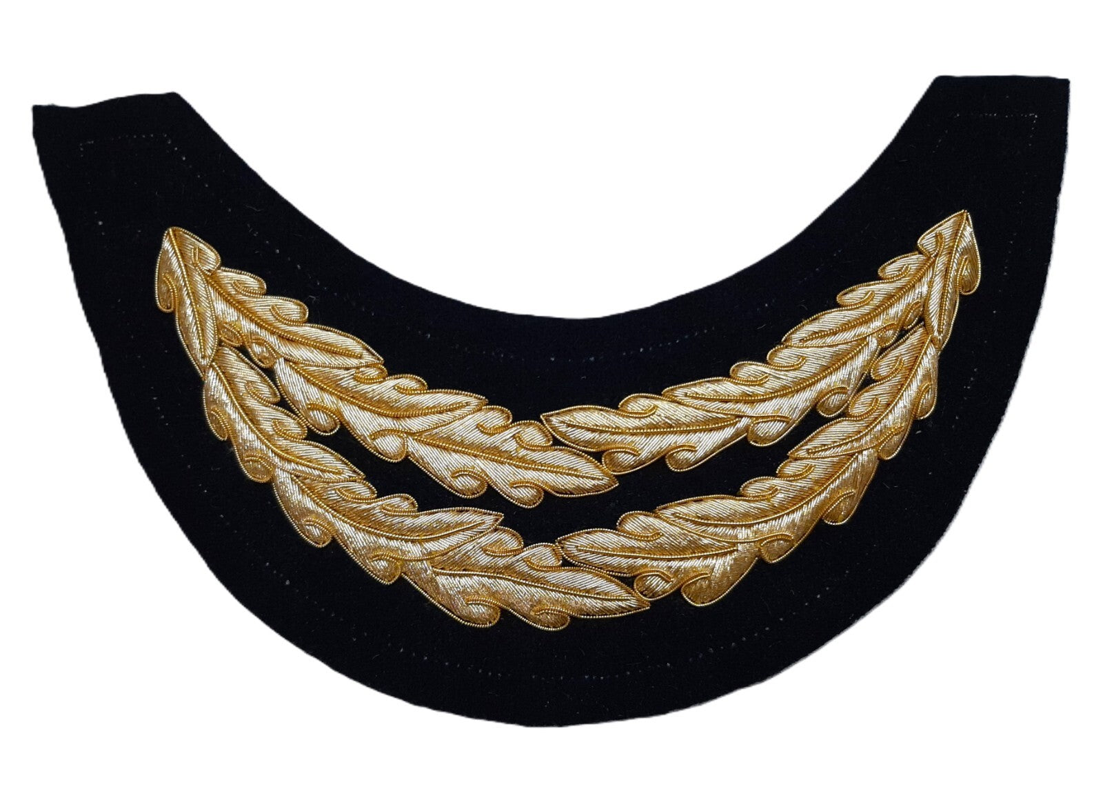 Gold Wire Oak Leaf Sprig British Senior Officers Scrambled Egg Peak Hat Garnish