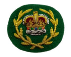 Mess Kit Badge RQMS Green British Hand Embroidered Insignia Arm Patch