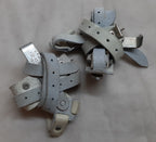 Crampon Boot Spikes British Tri Service Chrome Leather Straps One Size