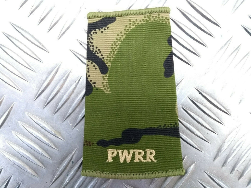 Genuine British Army PWRR Princess of Wales' Royal Regiment Rank Slide Assorted