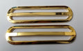 Stable & Parade Belt Slider Adjuster Brass X2 STD5