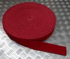 Stable Belt Material Qatar & Other Regiments Red Cotton Canvas Material 64mm